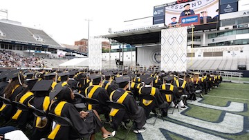 Commencement at Bobby Dodd