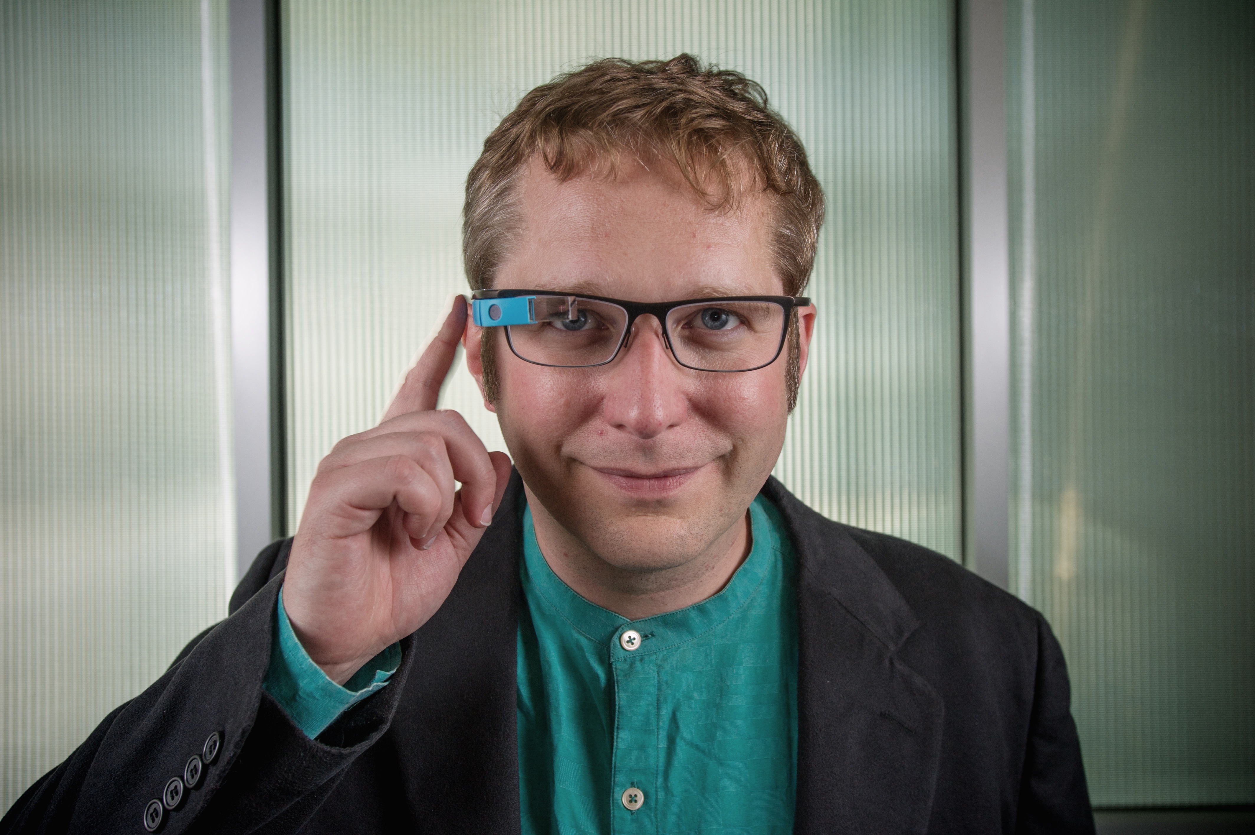 College of Computing Professor Thad Starner, director of the Contextual Computing Group at Georgia Tech and technical lead/manager on Google's Project Glass.