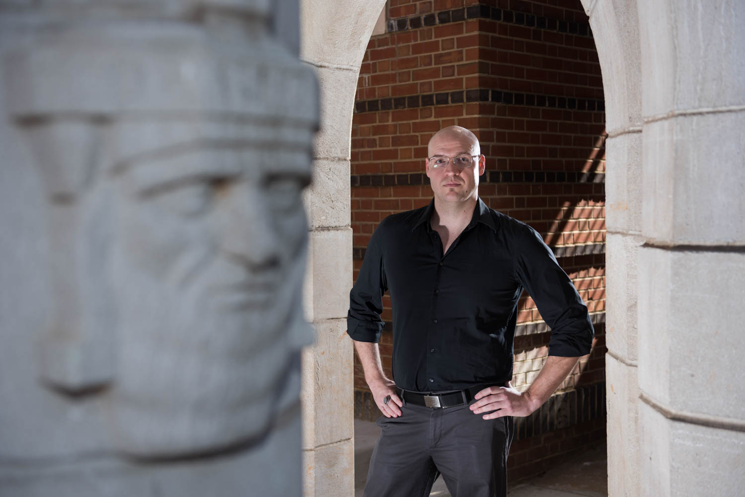 John Edgar Browning is a Marion L. Brittain Postdoctoral Fellow in the School of Literature, Media and Communication who is an internationally recognized vampire and horror scholar. He has published nearly a dozen books and his latest, “The Vampire in Europe A Critical Edition,” comes out this month.Photo credit: Rob Felt