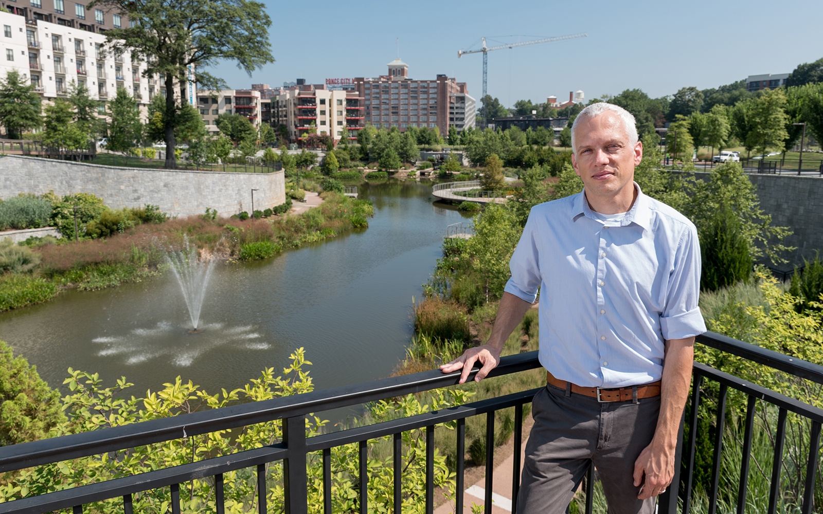 Ryan Gravel in Historic Fourth Ward Park