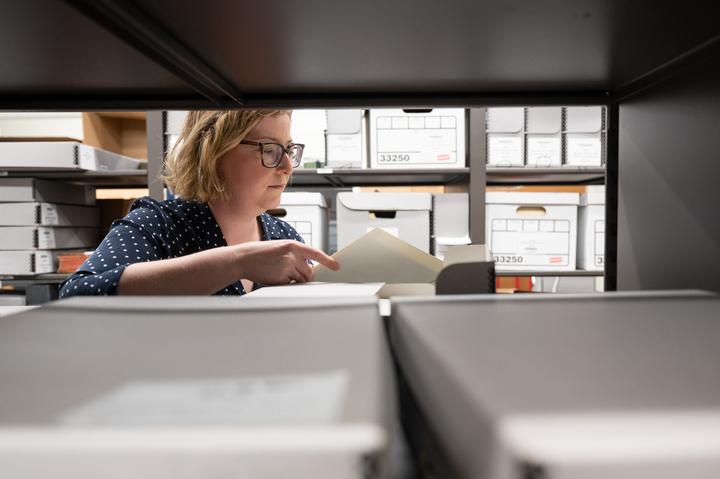 Alex McGee is the university archivist for the Georgia Tech Library.
