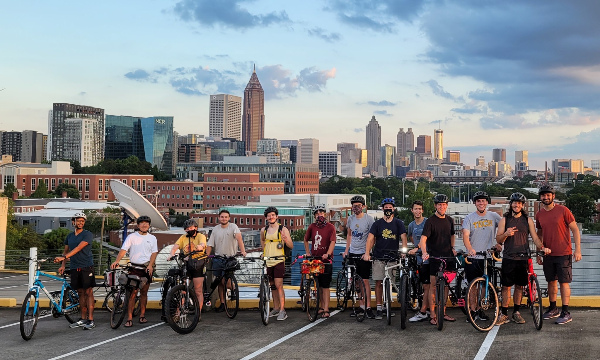 A Starter Bikes community ride took place earlier this month.