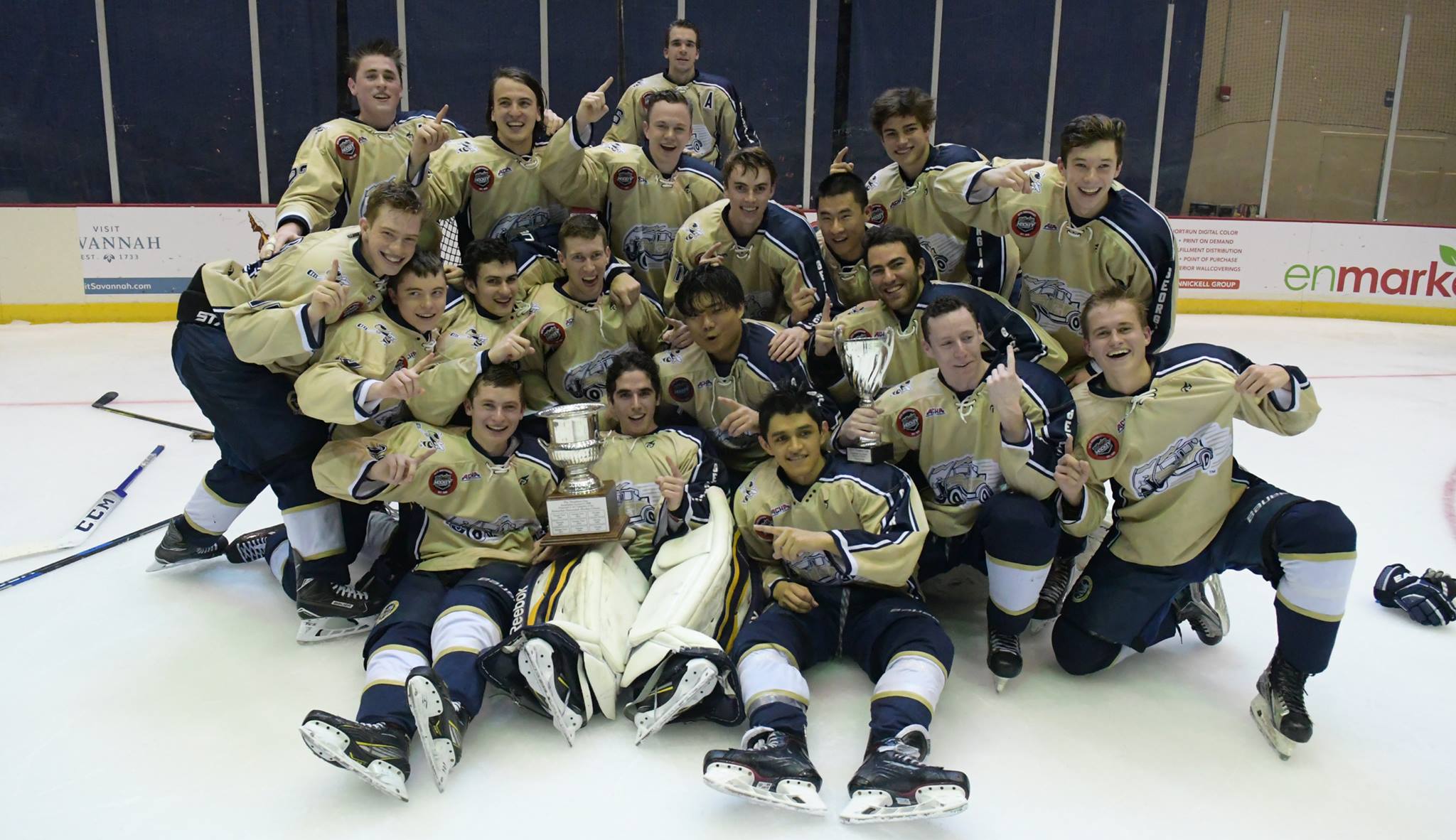 Georgia Tech Hockey has been lacing up their ice skates since 1973, making them the longest-running collegiate club hockey team in the Southeast U.S. 