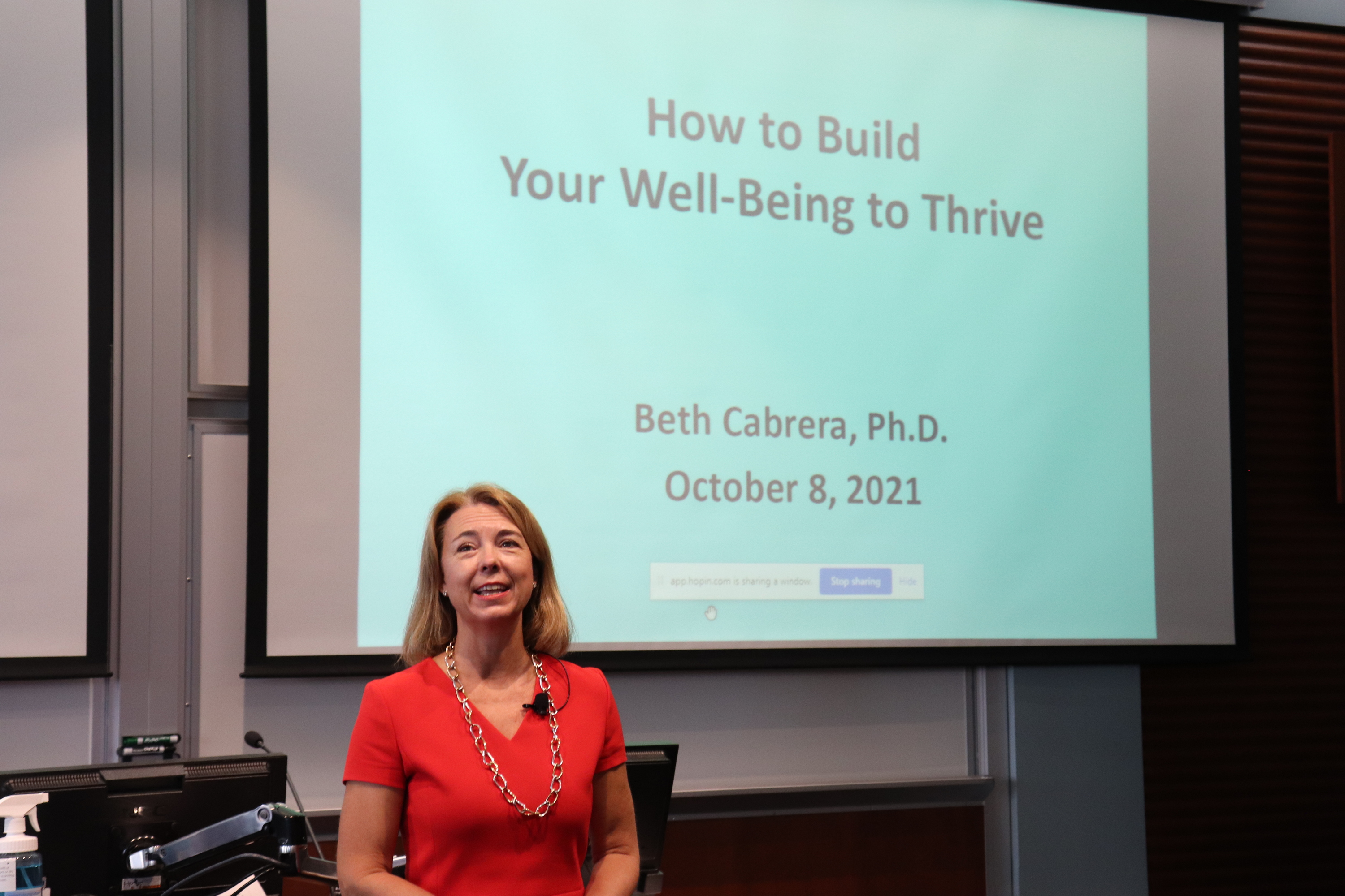 Author and Georgia Tech first lady Beth Cabrera