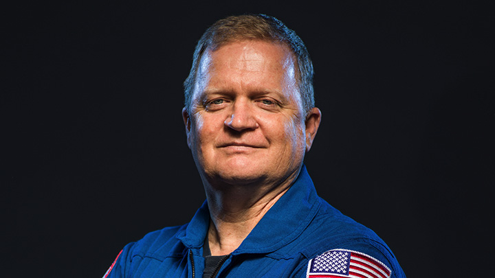 Eric Boe received his master's degree in electrical engineering in 1997. Photo: NASA
