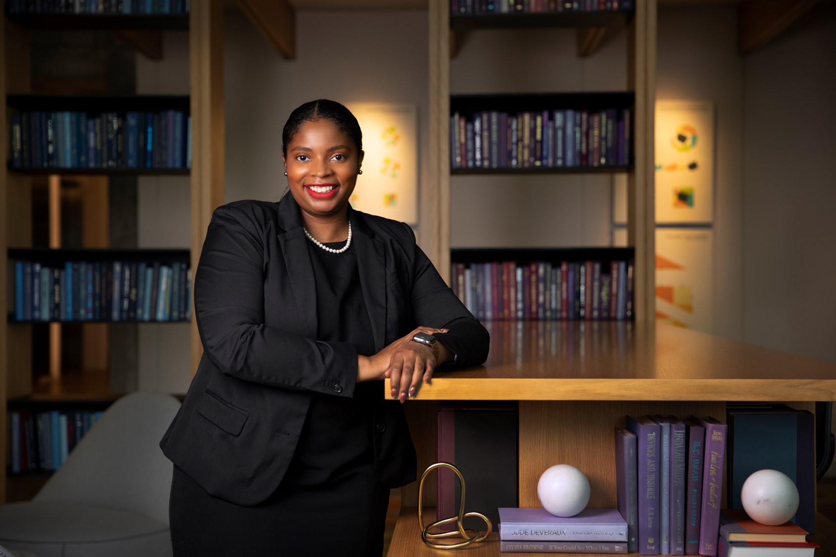 Brittney Odoi is the head of the Diversity and Inclusion Division and an accessibility advocate at GTRI. (Credit: Sean McNeil, GTRI)