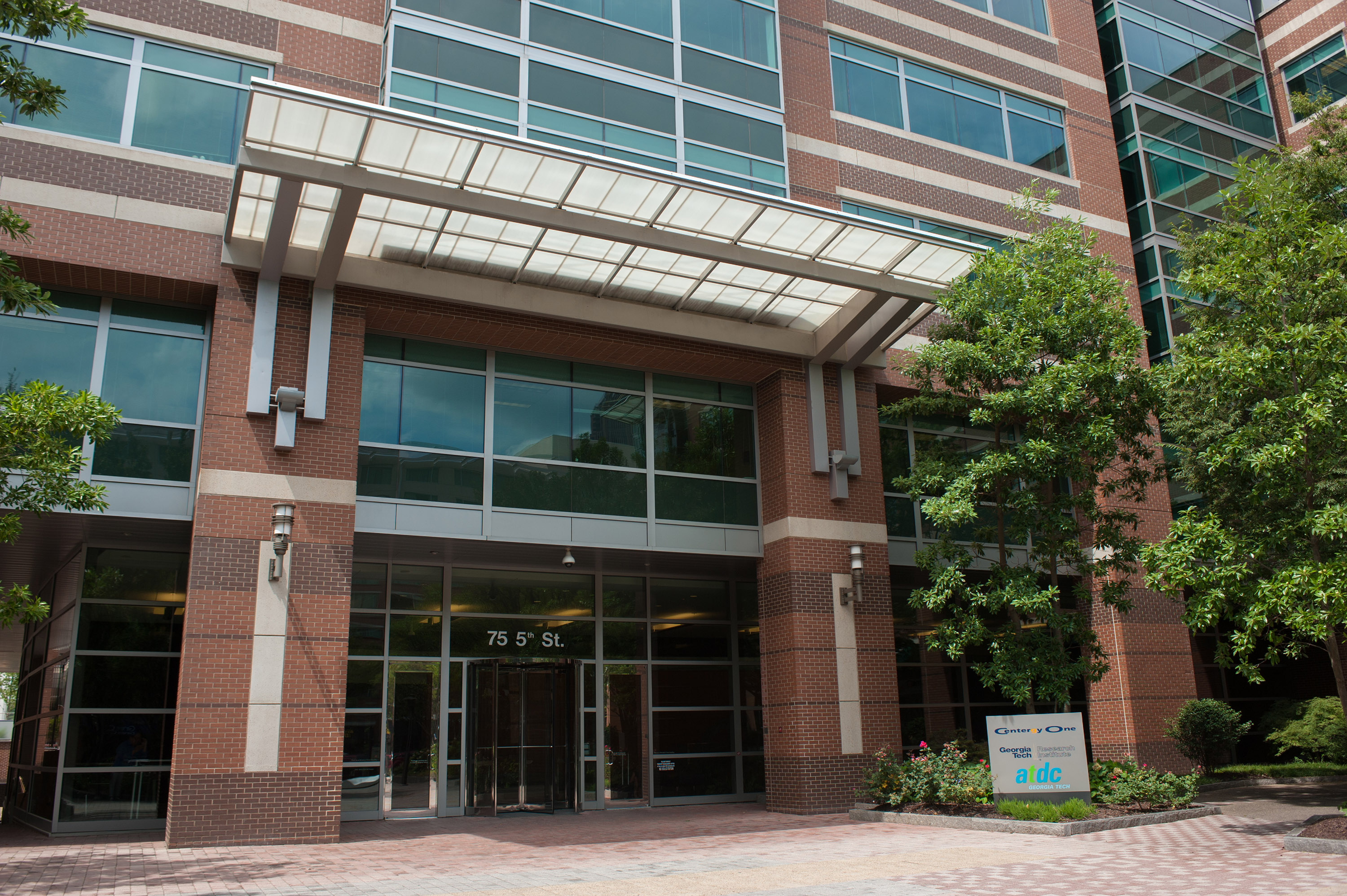 Georgia Tech's Center for the Development and Application of Internet-of-Things Technologies (CDAIT) is housed within the Georgia Tech Research Institute and located in the Centergy Building in Tech Square.