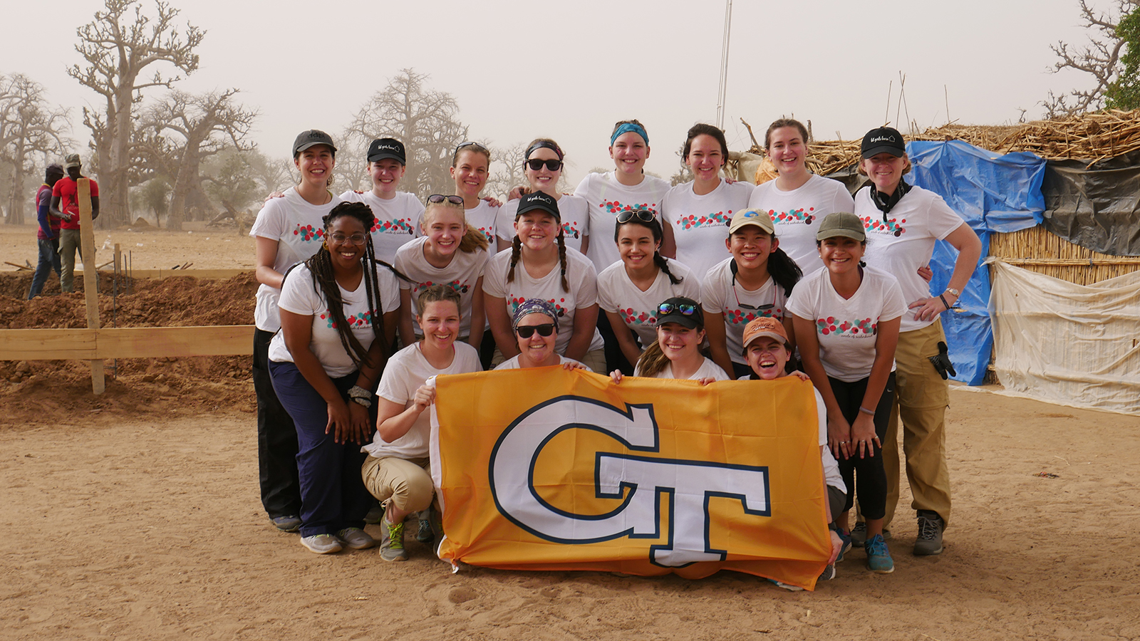 Students from Georgia Tech who traveled to Senegal in Spring 2018