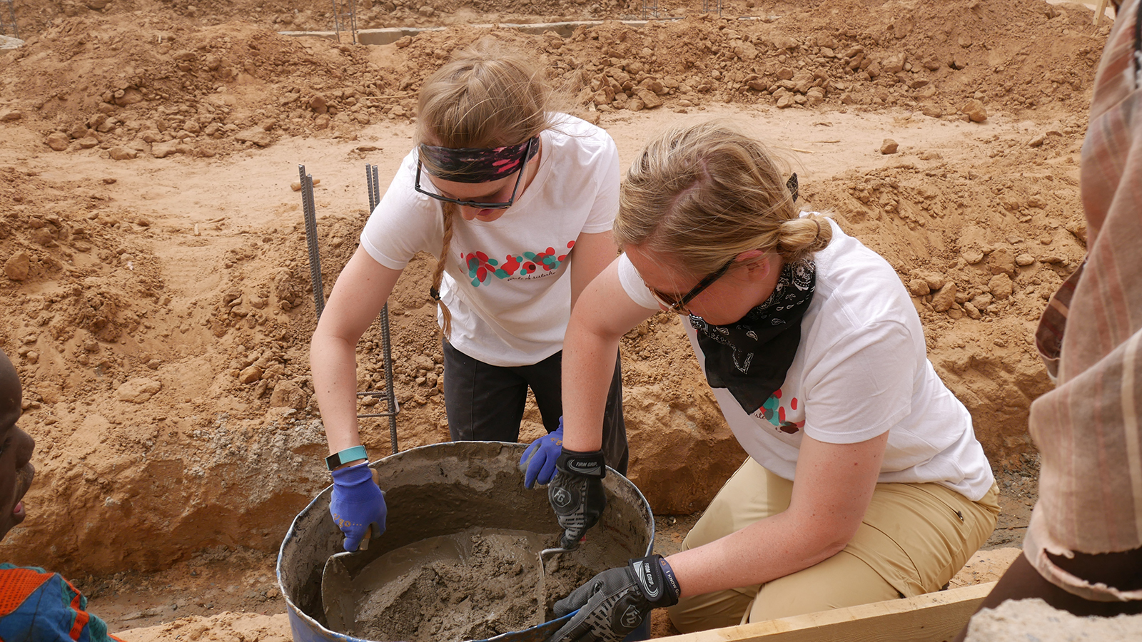 Students from Georgia Tech helped break ground on a school in Senegal in 2018