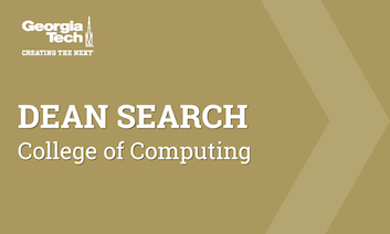 College of Computing Dean Search  