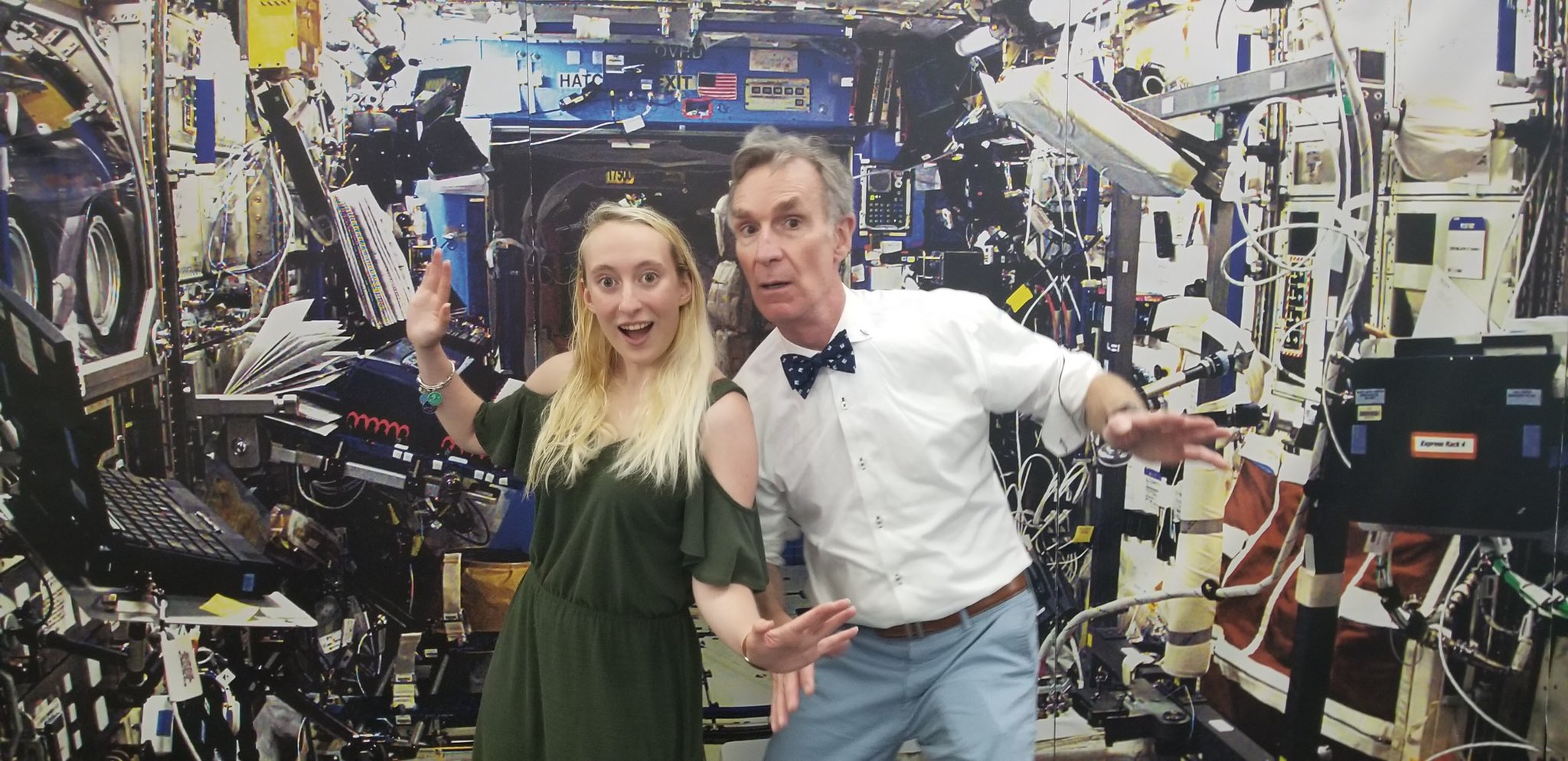 Teresa Spinelli (BSAE '17) was a mission manager for the Prox-1 mission led by Georgia Tech students. She was at the launch with Bill Nye, CEO of the Planetary Society. 