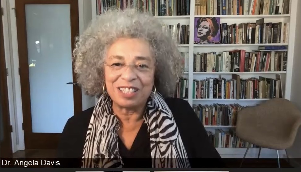 Angela Davis gave a keynote speech at the 2021 Georgia Tech Black History Month Lecture