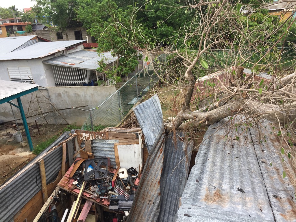 Damage in the wake of Hurricane Maria, which struck in 2017 and was blamed for over 3,000 deaths, the bulk of them in Puerto Rico. Credit: FEMA.gov 