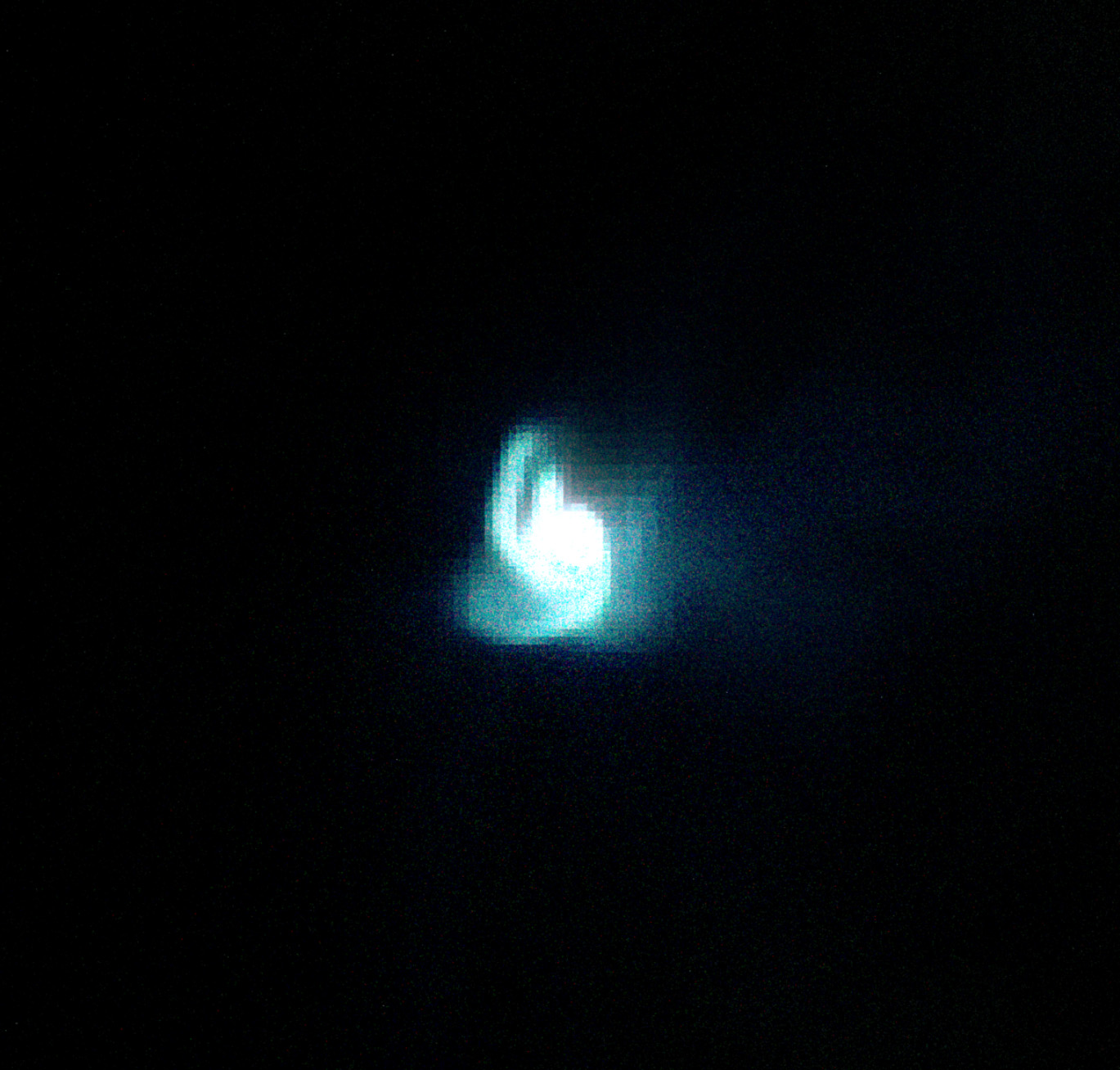 Image is a simulated UV false-color image showing heated gas spiraling into the black hole in the center. (Credit: Georgia Tech)