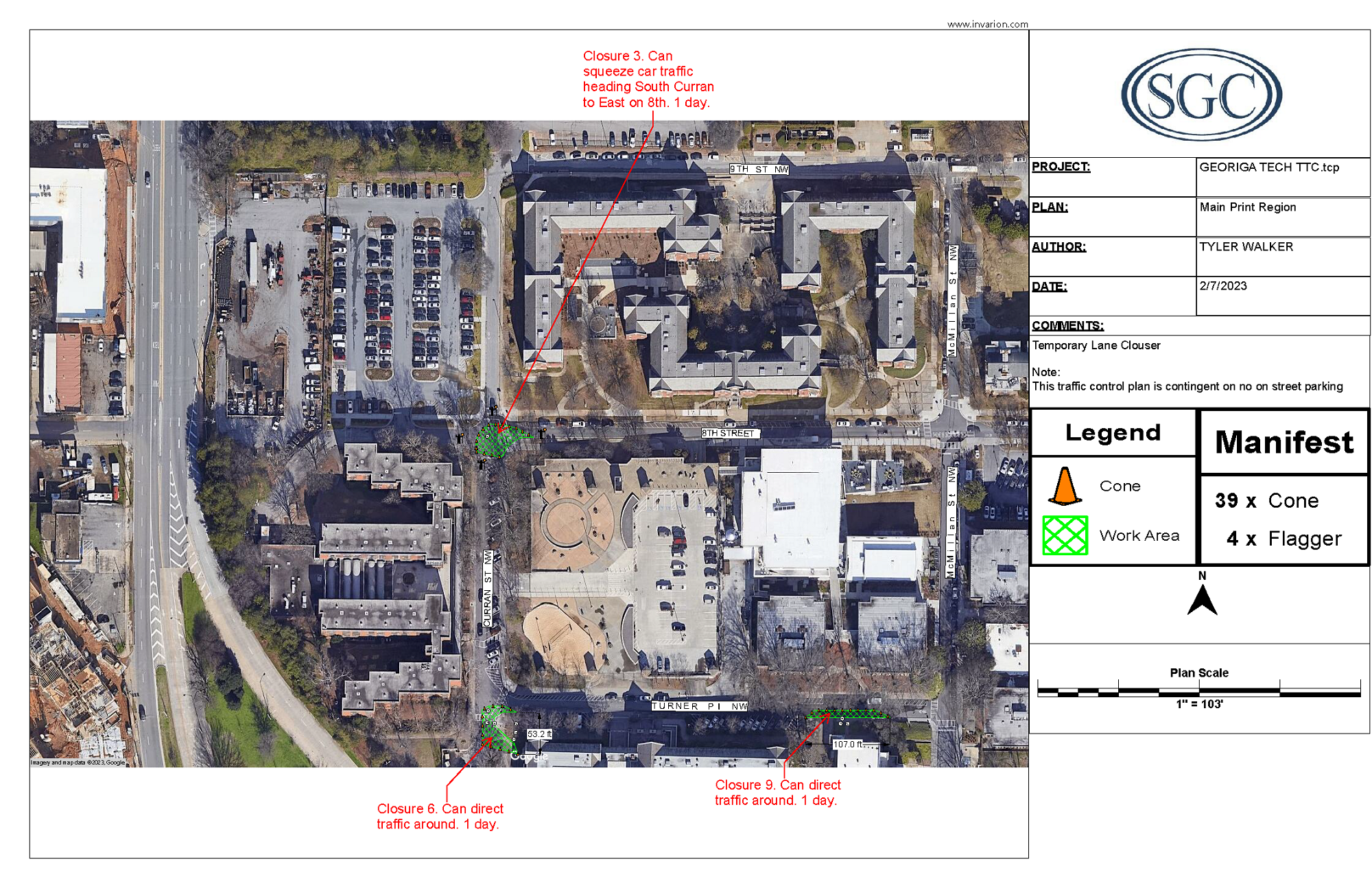 Utility location map page 2.