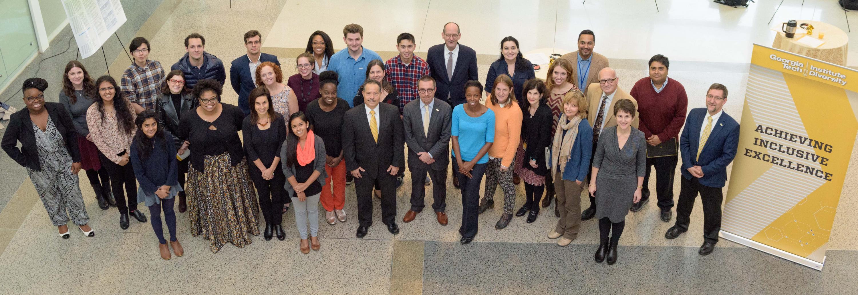 Twenty faculty, staff, and students were recently honored for completing the 2017 Diversity and Inclusion Fellows Program at the program’s poster expo and celebration event. At this event, 21 faculty, staff, and students were also announced to participate in the program in 2018.