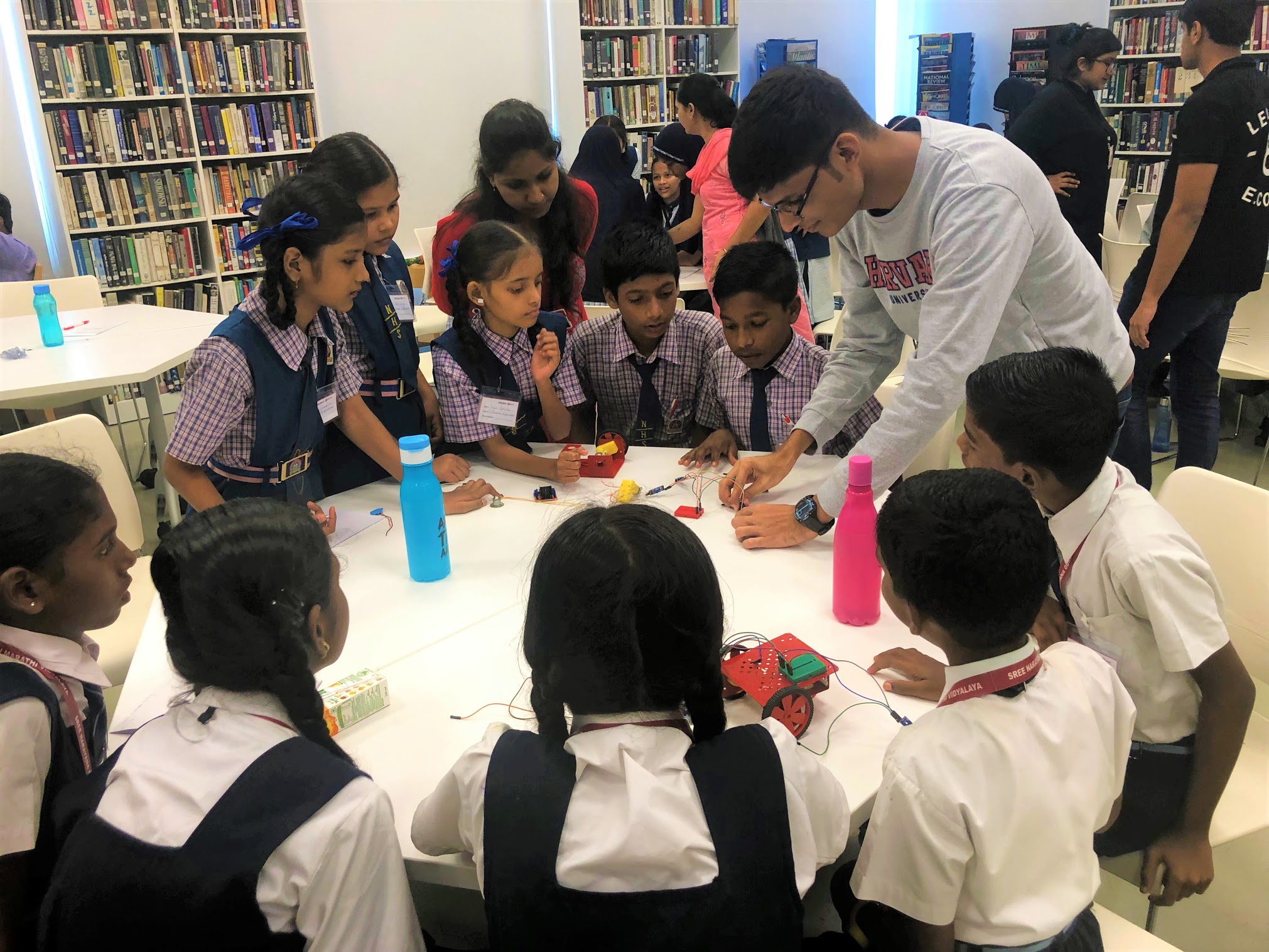 Samnani is passionate about opening the fields of technology and robotics to students of all ages and from all backgrounds.

 