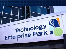 Technology Enterprise Park is a joint project of Georgia Advanced Technology Ventures, which is a Georgia Tech affiliate, and the University Financing Foundation.