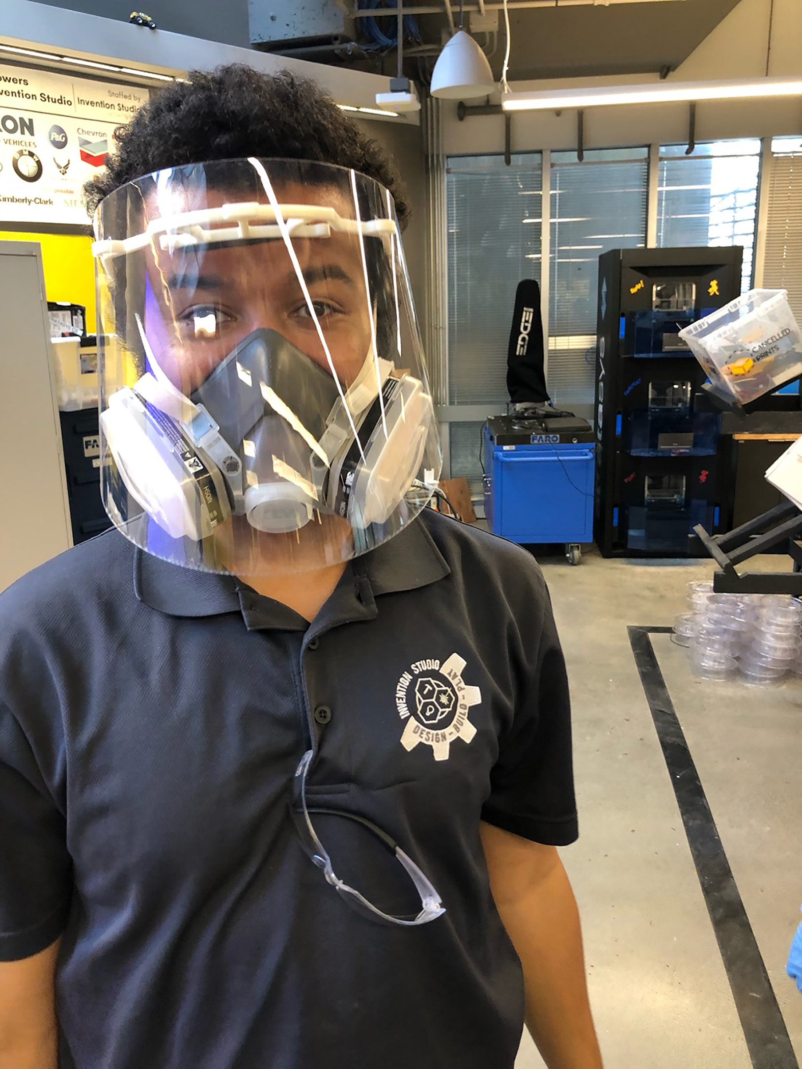 Georgia Tech is helping meet the need for face shields for health care workers.
