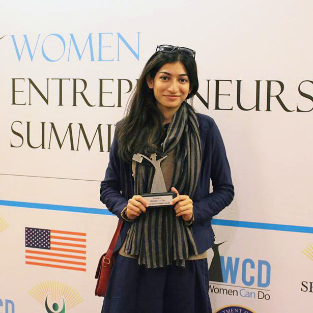 Fulbright scholar and Georgia Tech graduate Hira Batool Rizvi created a startup company that helps women in her native Pakistan travel more safely. 