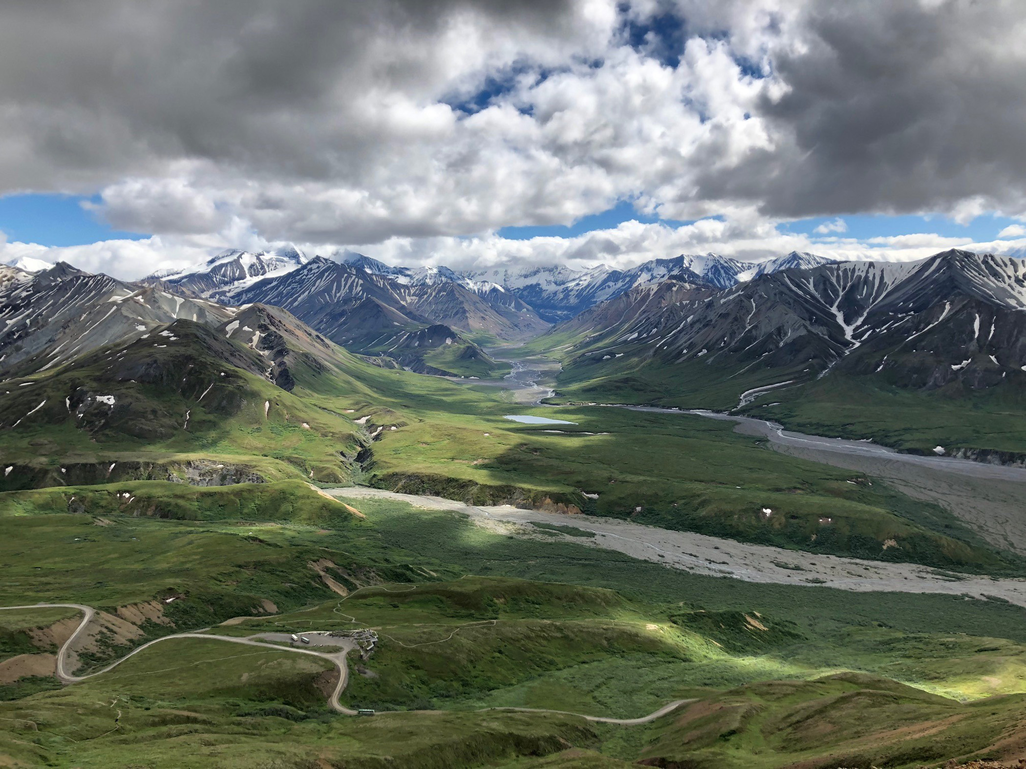 Researchers studied the impact of warming on microbial communities in a tundra area near Denali National Park in Alaska. (Photo: Professor Ted Schuur, Northern Arizona University)