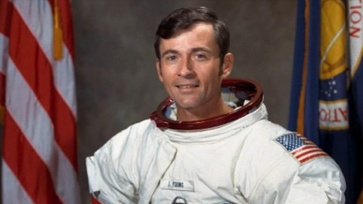 John Young graduated from Georgia Tech in 1952 with the highest honors (aeronautical enginering) and received an honarary degree in 2003.