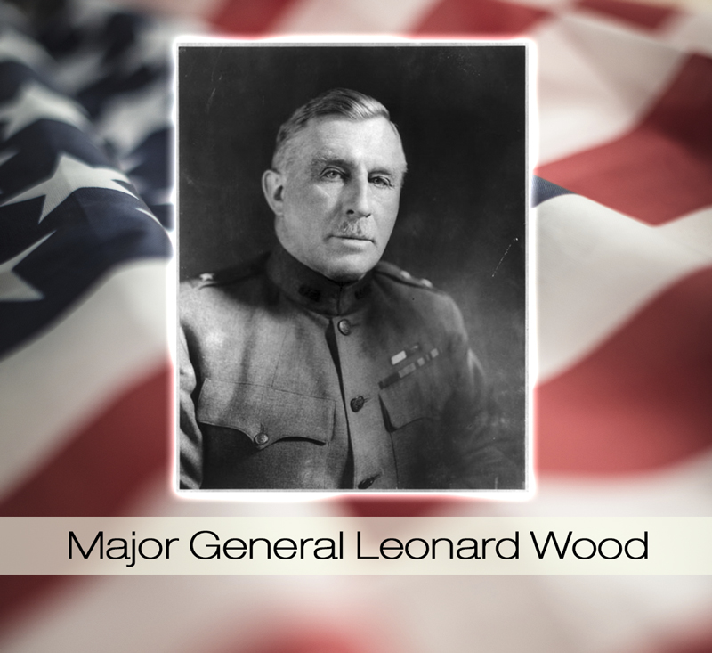 Maj. Gen. Leonard Wood, Class of 1896