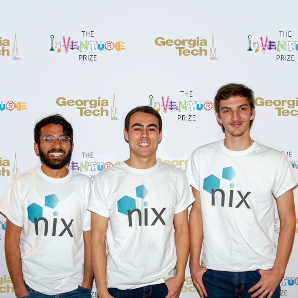 Team Nix developed an e-cigarette device that automatically tapers nicotine. 