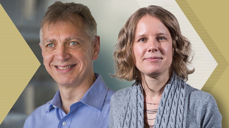 Pascal Van Hentenryck, principal investigator for AI4Opt, and Sonia Chernova, principal investigator for AI-CARING, lead the AI Institutes at Georgia Tech.