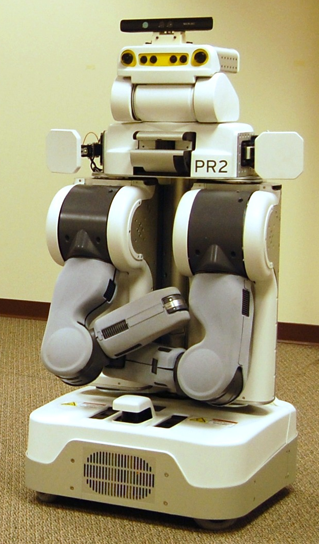 Researchers equipped a PR2 robot with articulated, directionally sensitive antennas and a new algorithm that allows the robot to successfully find and navigate to objects. 