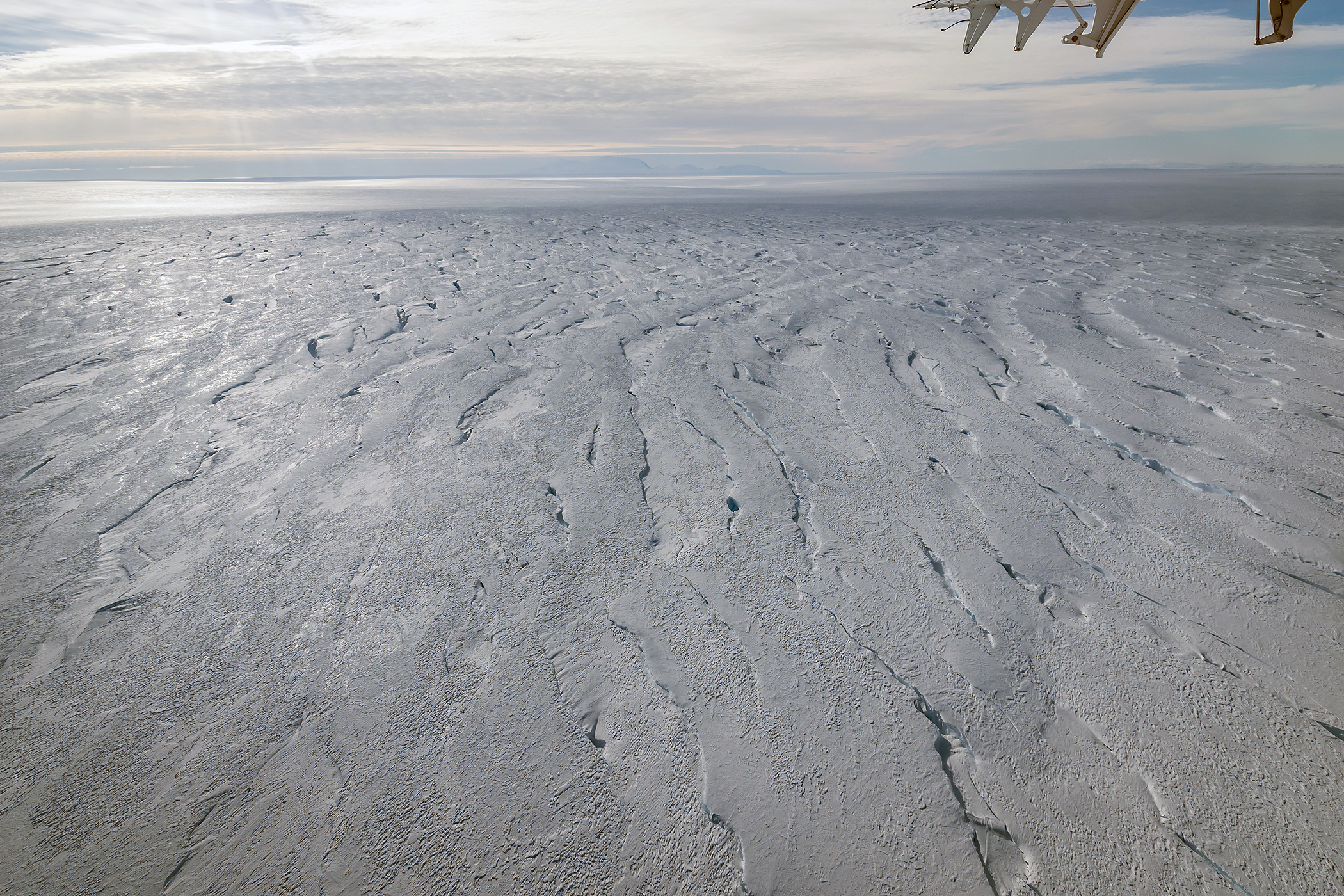 The Thwaites Glacier in West Antarctica (photo by the National Science Foundation)
