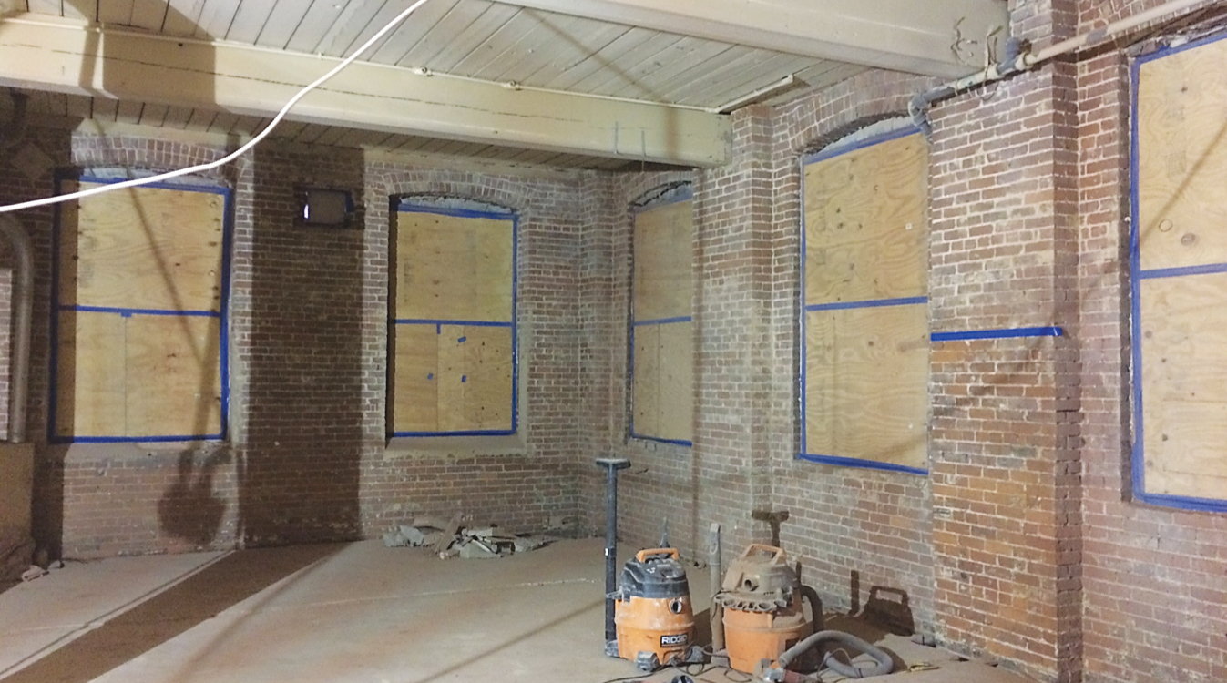 First floor of Savant is undergoing renovation