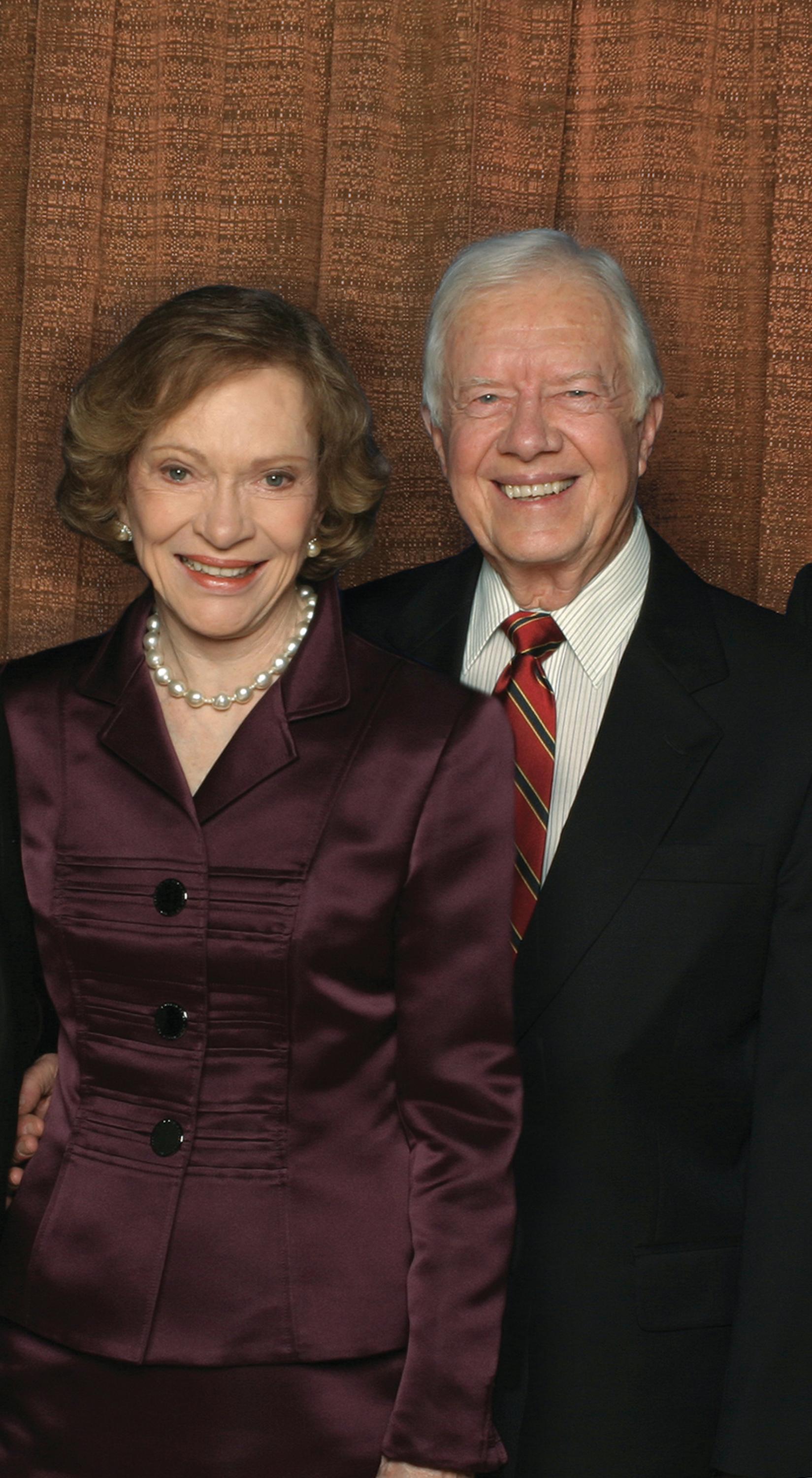 Jimmy and Rosalynn Carter will receive the 2017 Ivan Allen Jr. Prize for Social Courage.

In this photo, the former president and first lady pose at a 2003 event celebrating President Carter’s Nobel Peace Prize, awarded in December 2002.

Photo credit: The Carter Center. 