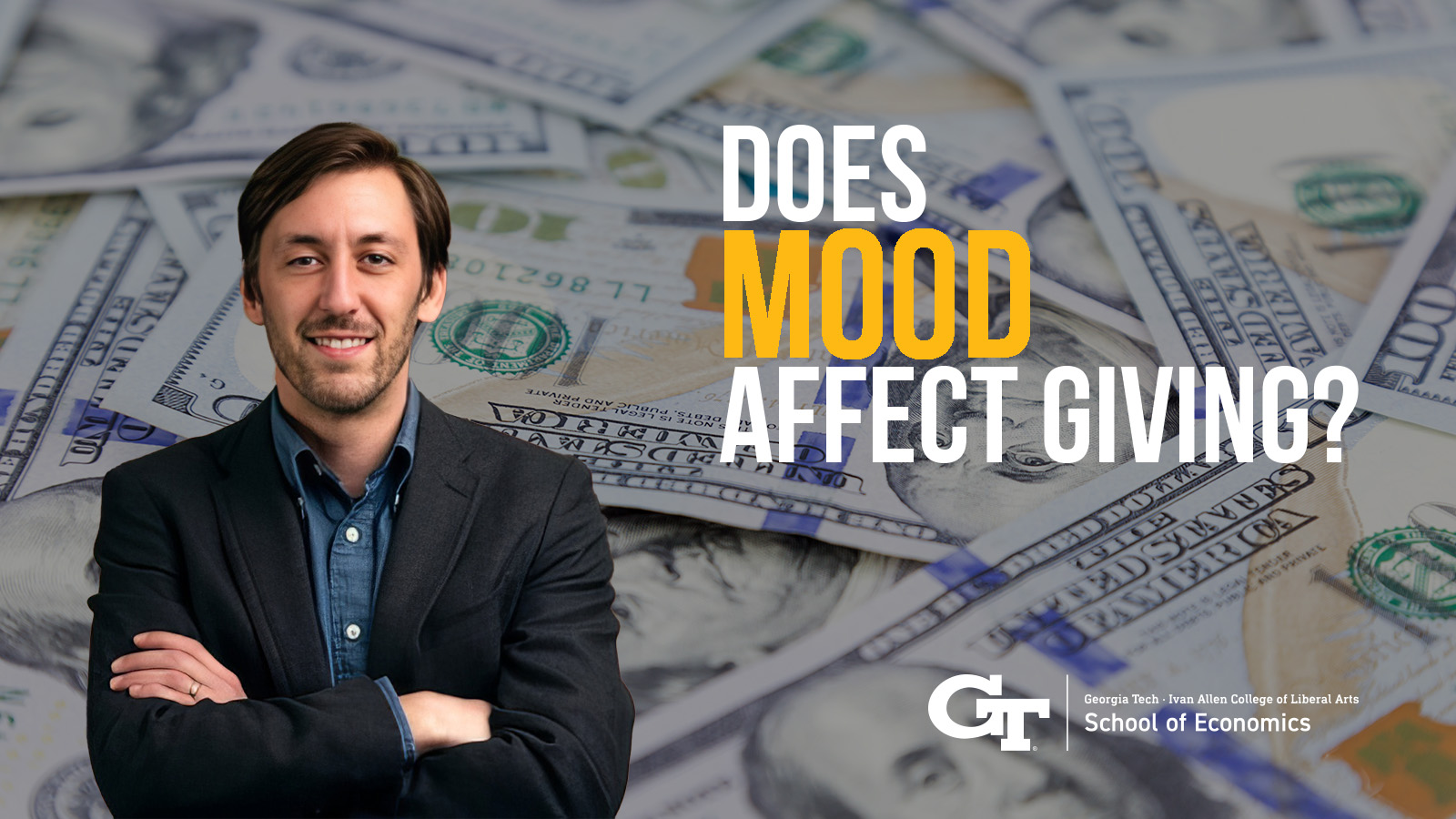 School of Economics Assistant Professor Casey Wichman and a co-author at the University of Massachusetts Amherst studied the impact of mood on giving.
