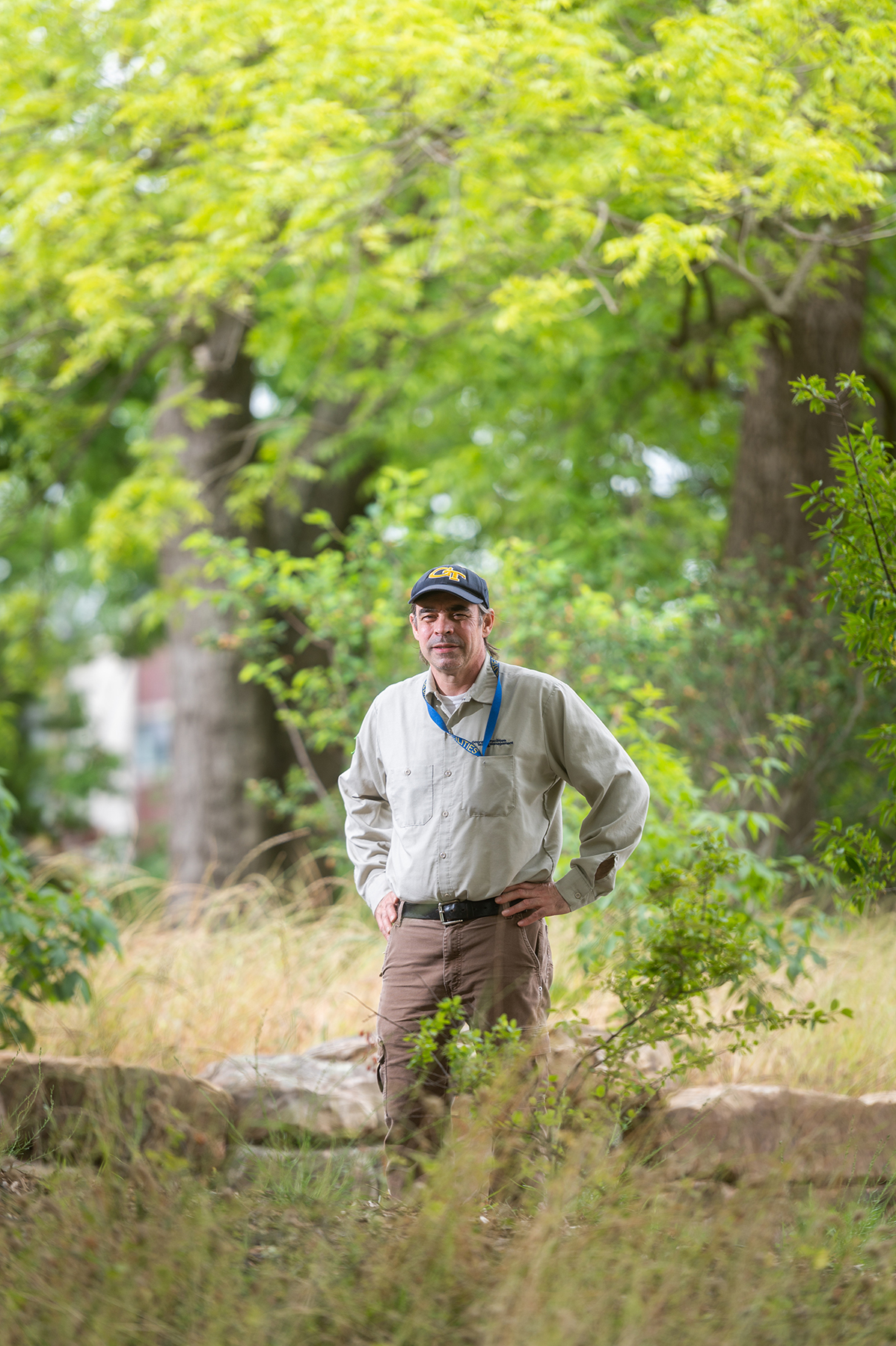 steve place near kendeda building. photo by Allison Carter