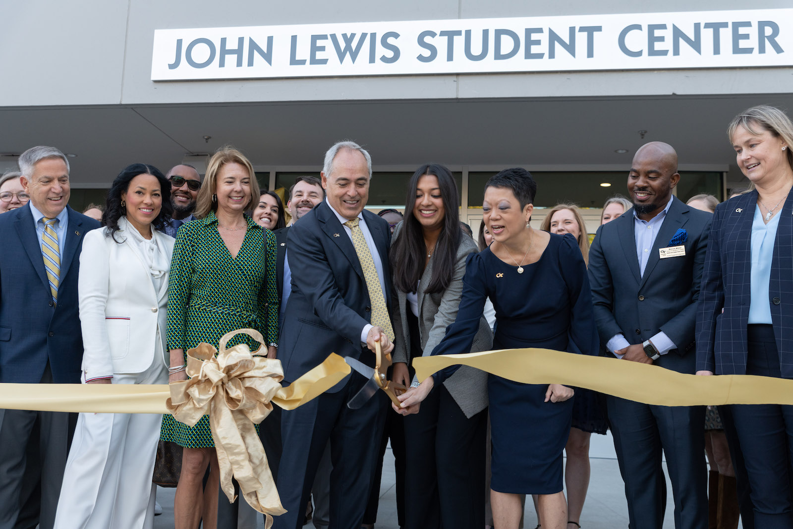 dedication of John Lewis Student Center