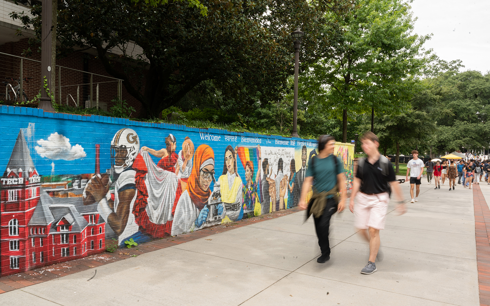 Tech Walkway Mural