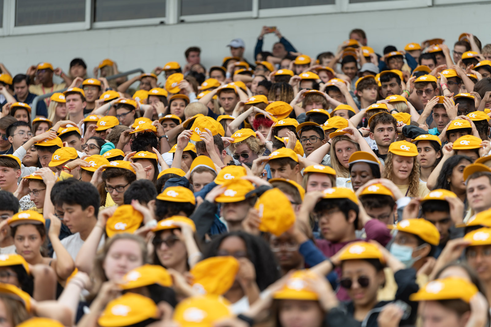 New Student Convocation in Bobby Dodd Stadium