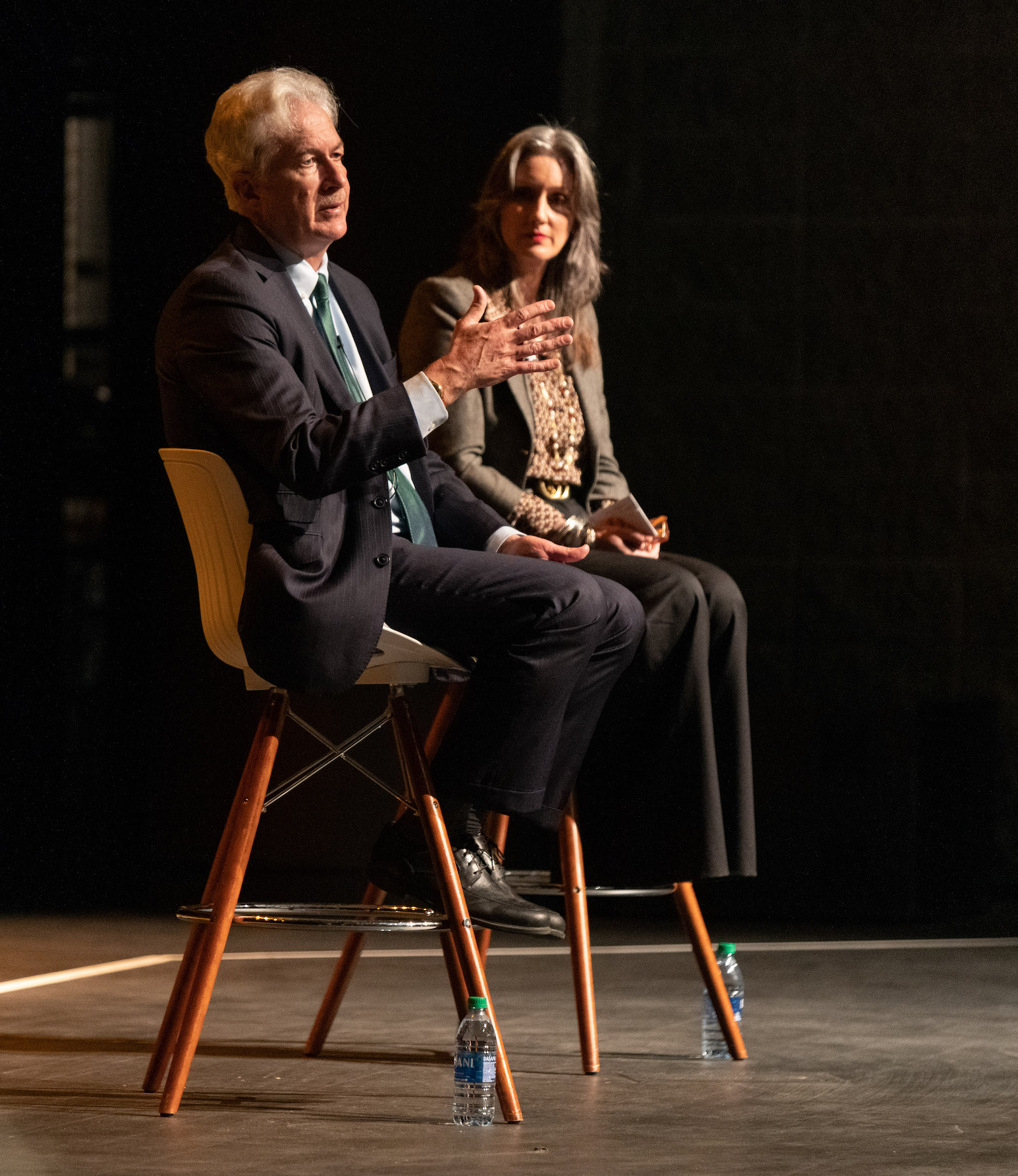 CiA director Burns on stage at Ferst Center