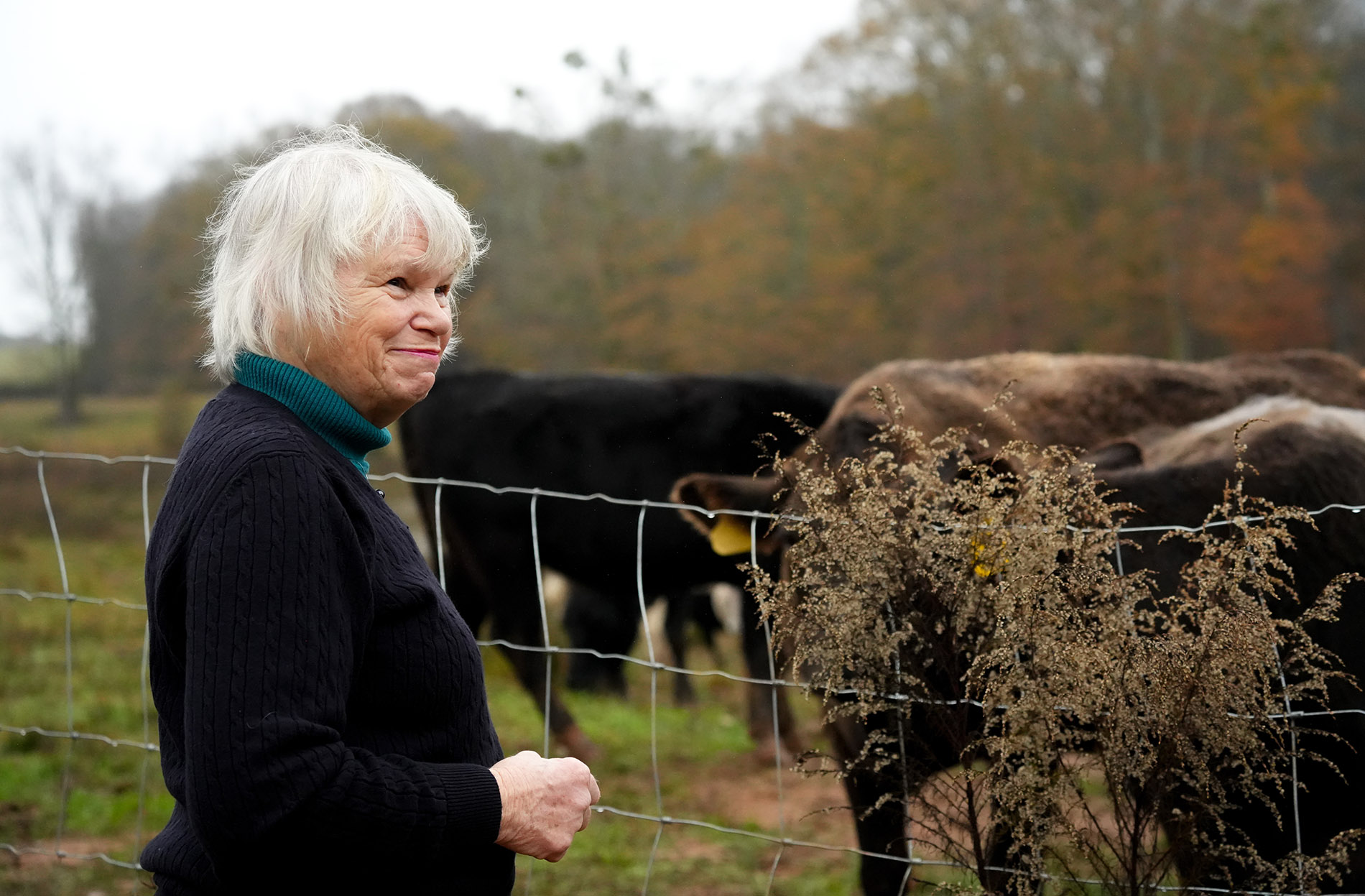 beth quay at her farm