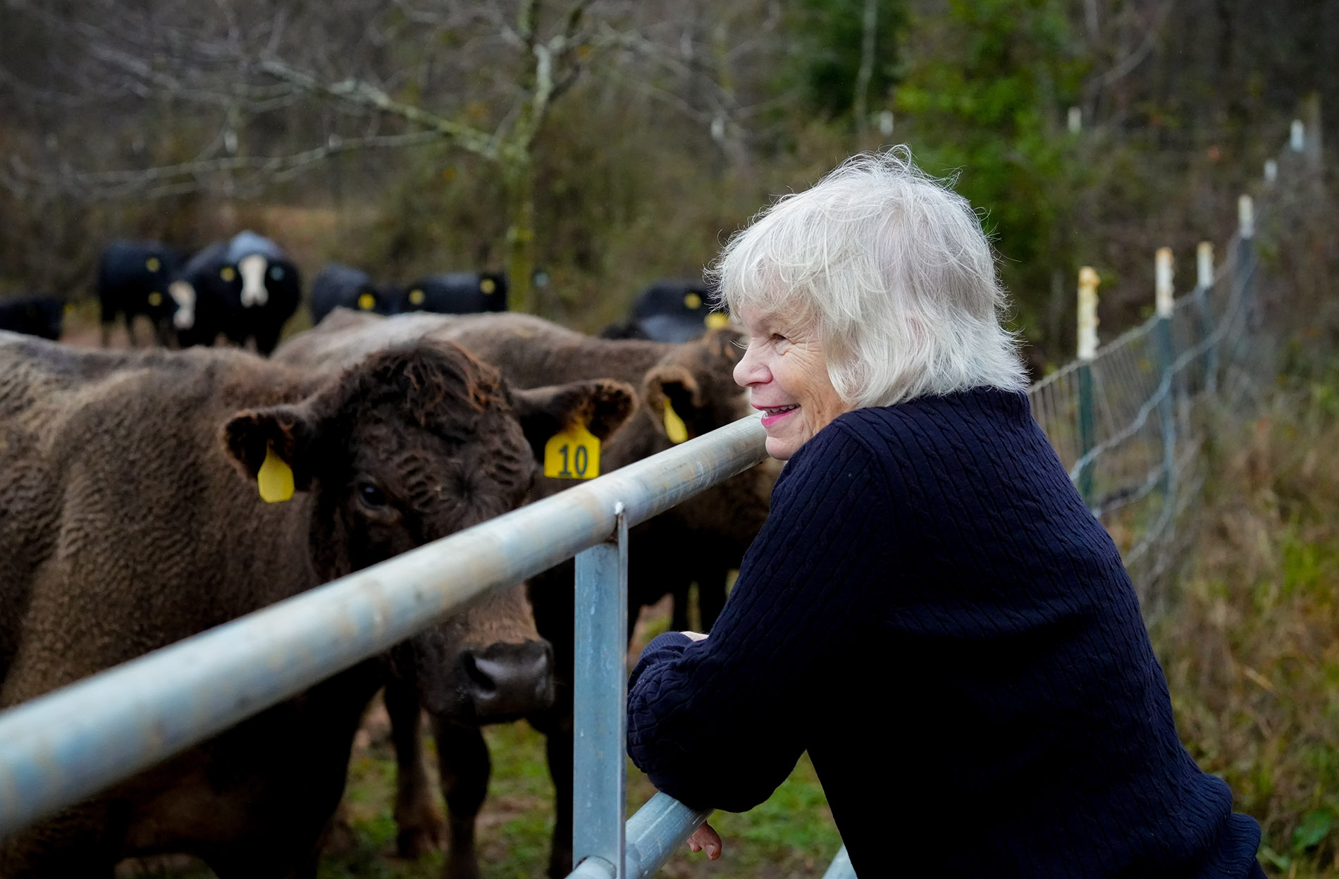 beth quay at her farm