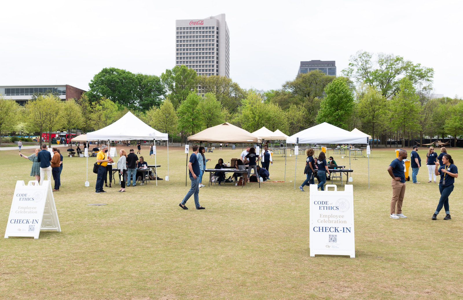 Code of Ethics launch on Tech Green