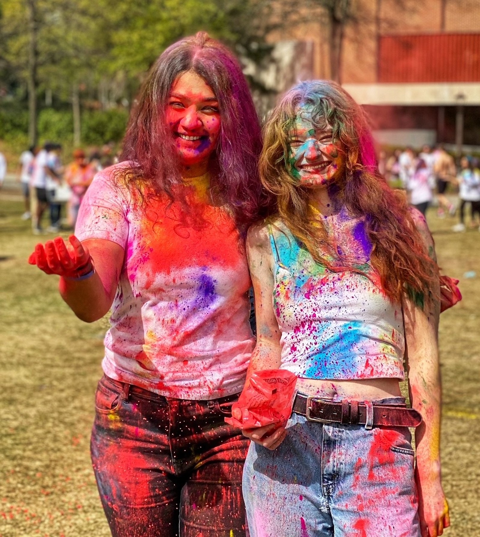 photo from Holi event on Tech Green