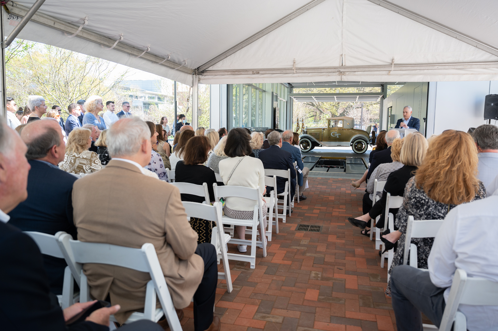 Reck Garage dedication