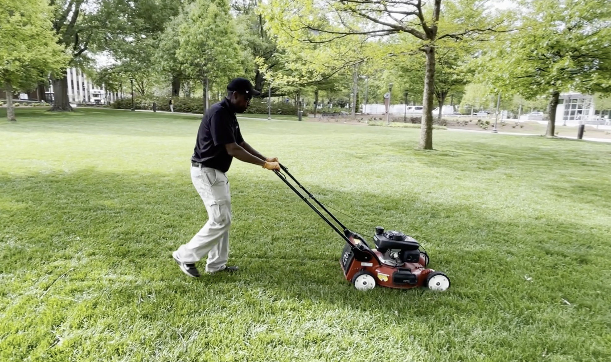 tech lawn mower