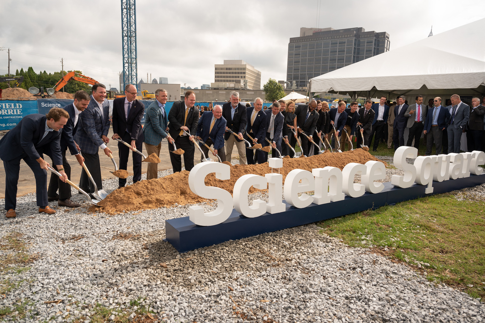 Science Square dedication