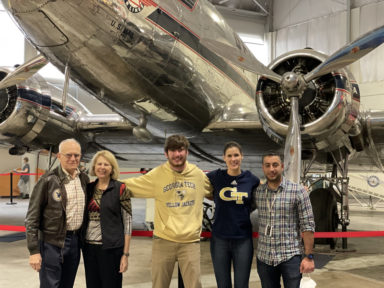 members of the yellow jacket flying club