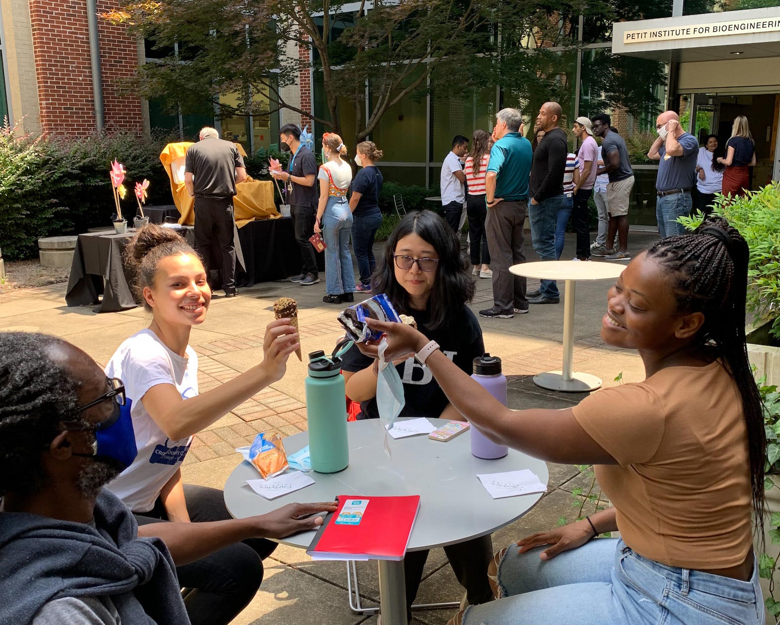 IBB ice cream social for Juneteenth