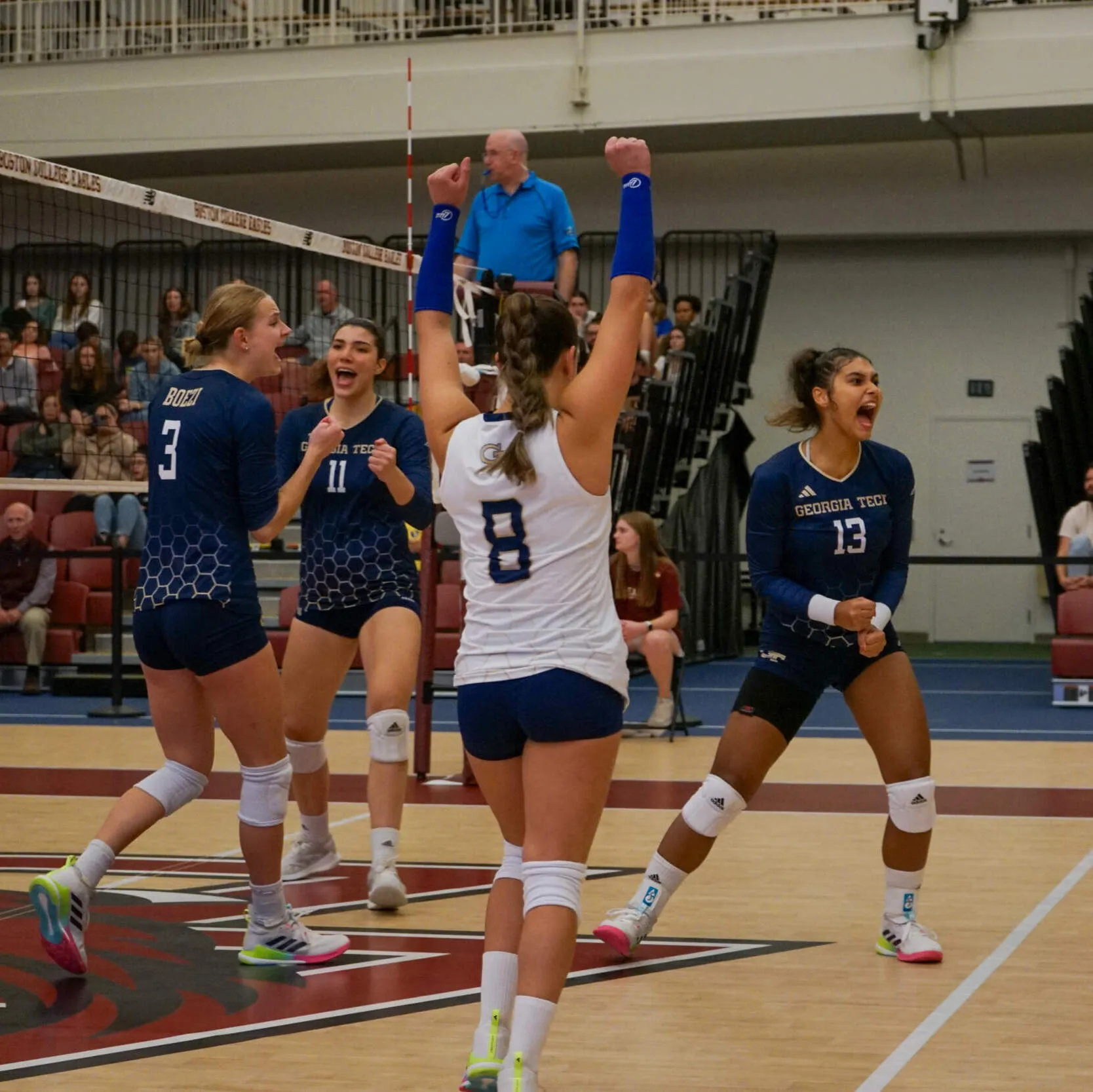 Volleyball against Boston College