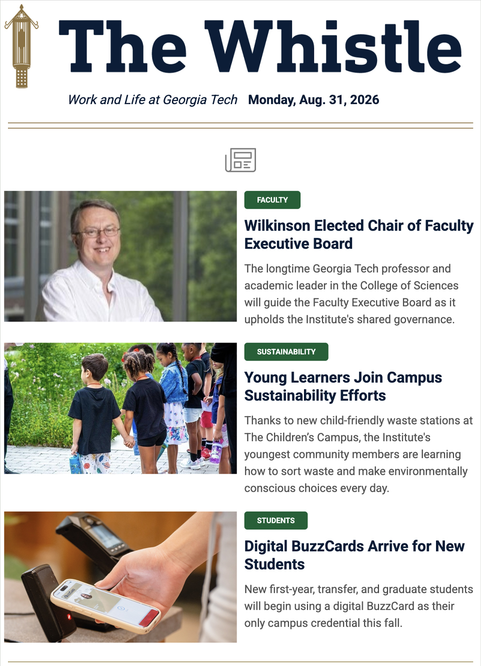 The Whistle - Aug. 31, 2026